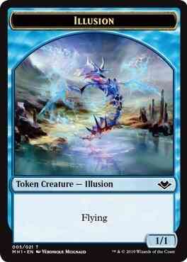 Illusion Token (05) // Wrenn and Six Emblem (21) [Modern Horizons Tokens] [Non-Foil]