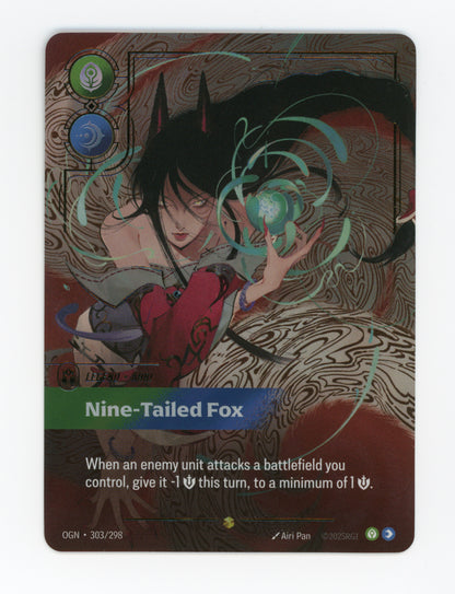 Nine-Tailed Fox (Ahri) — Overnumbered|Foil — ID 19452