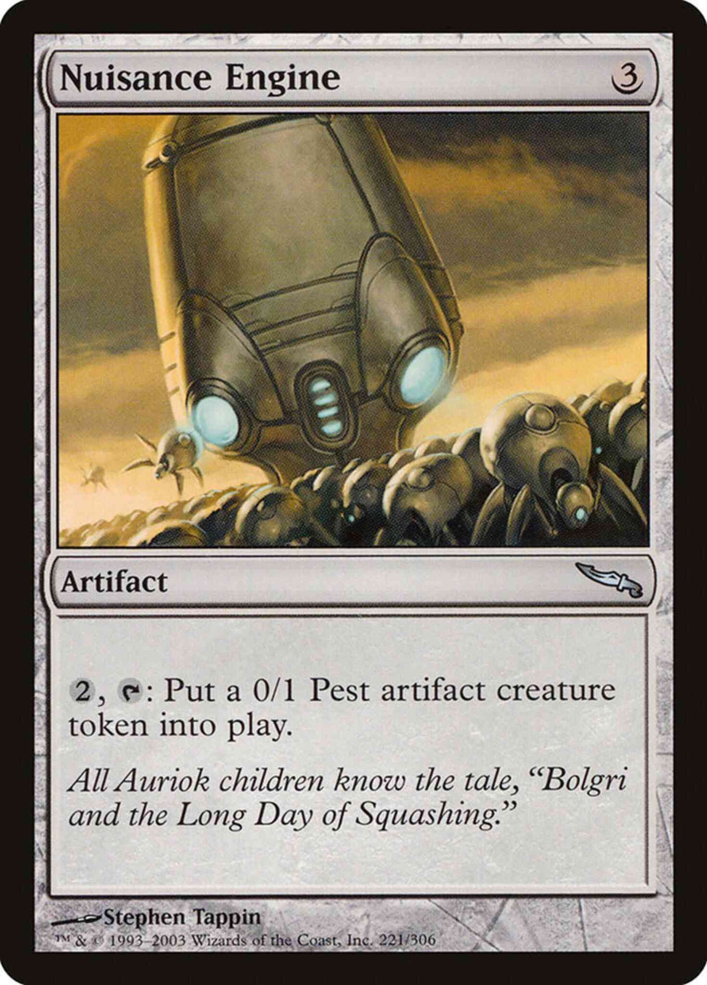 Nuisance Engine [221] [Mirrodin] [Non-Foil]