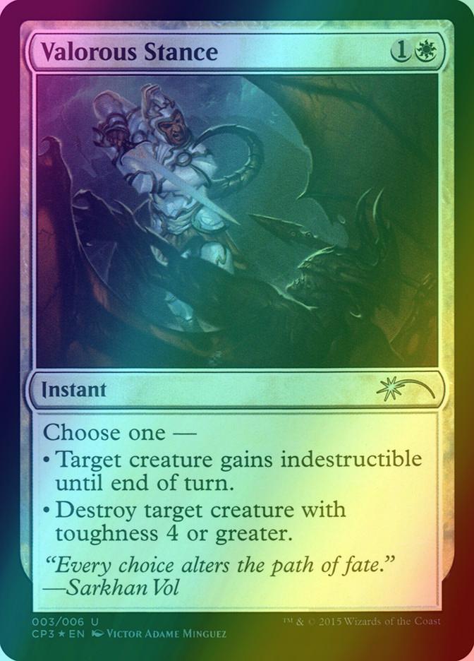 Valorous Stance [3] [Magic Origins Clash Pack] [Foil]