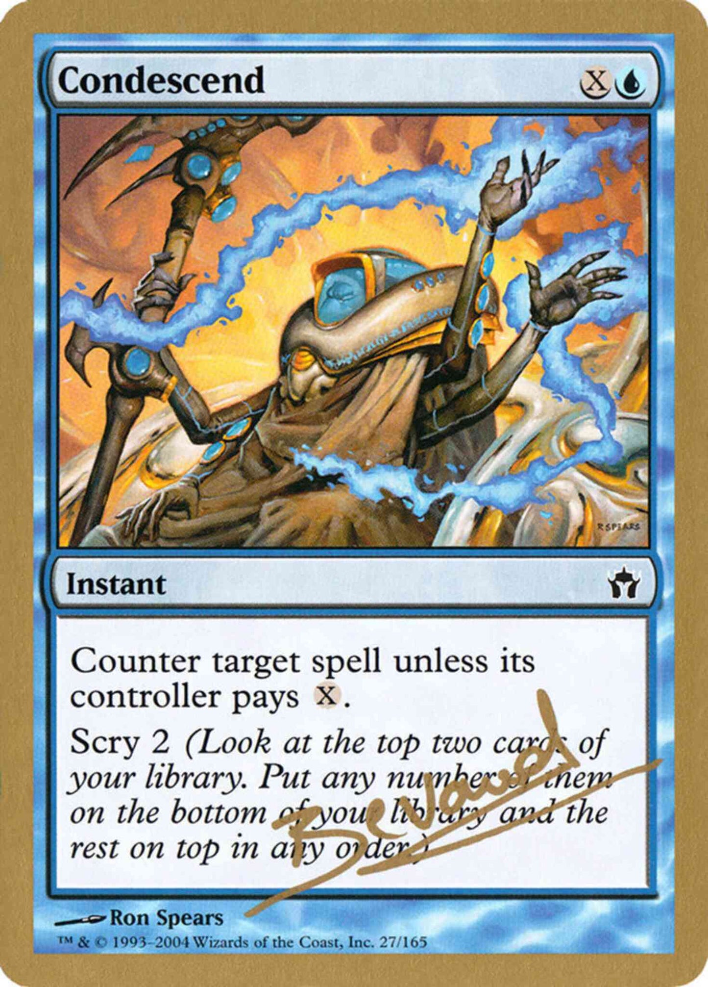 Condescend [mb27] [Manuel Bevand] [World Championship Decks 2004] [Non-Foil]