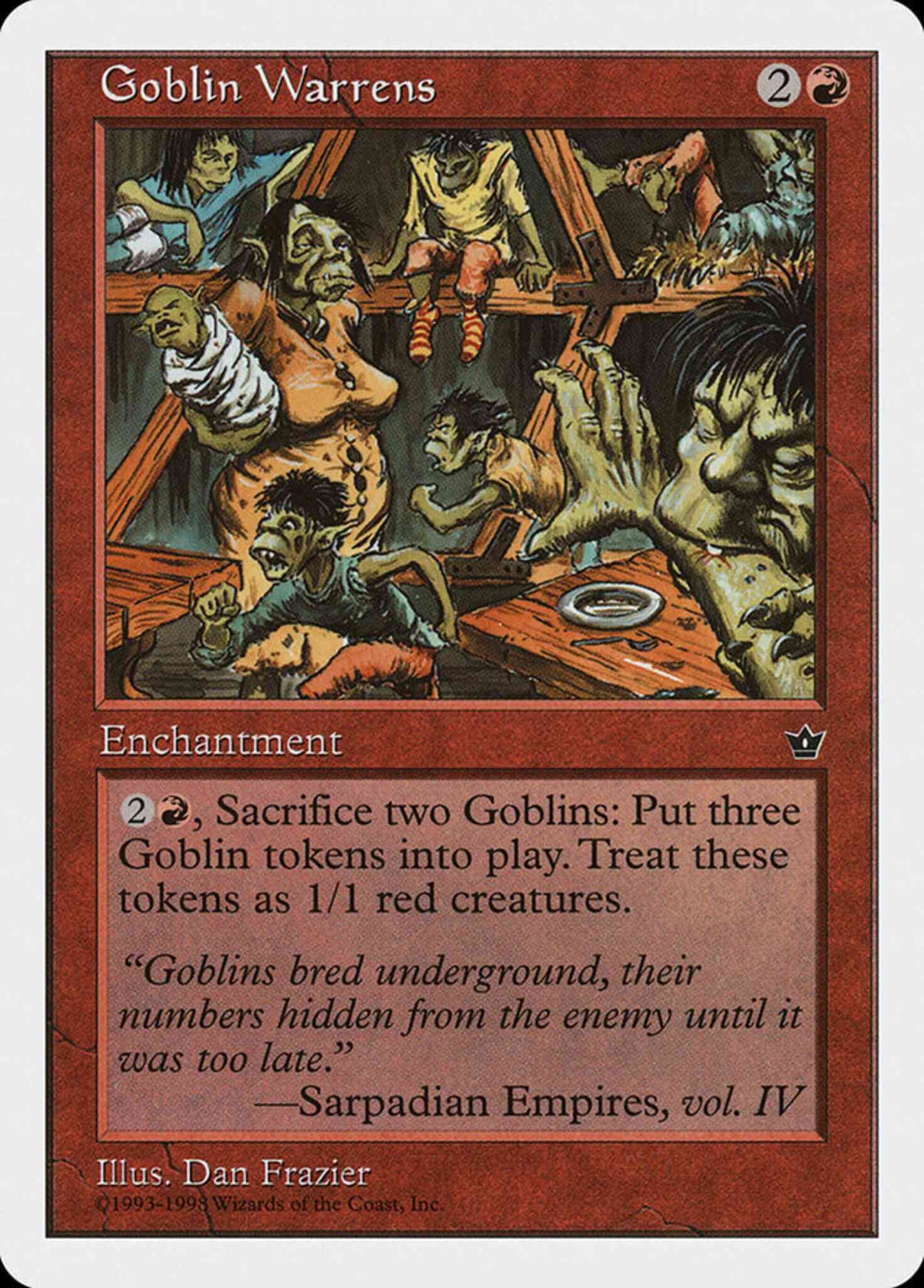 Goblin Warrens [42] [Anthologies] [Non-Foil]