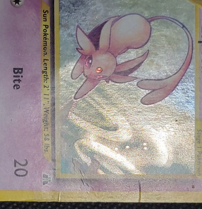 Espeon — Damaged|Rare|Unlimited|Holo — ID 18951
