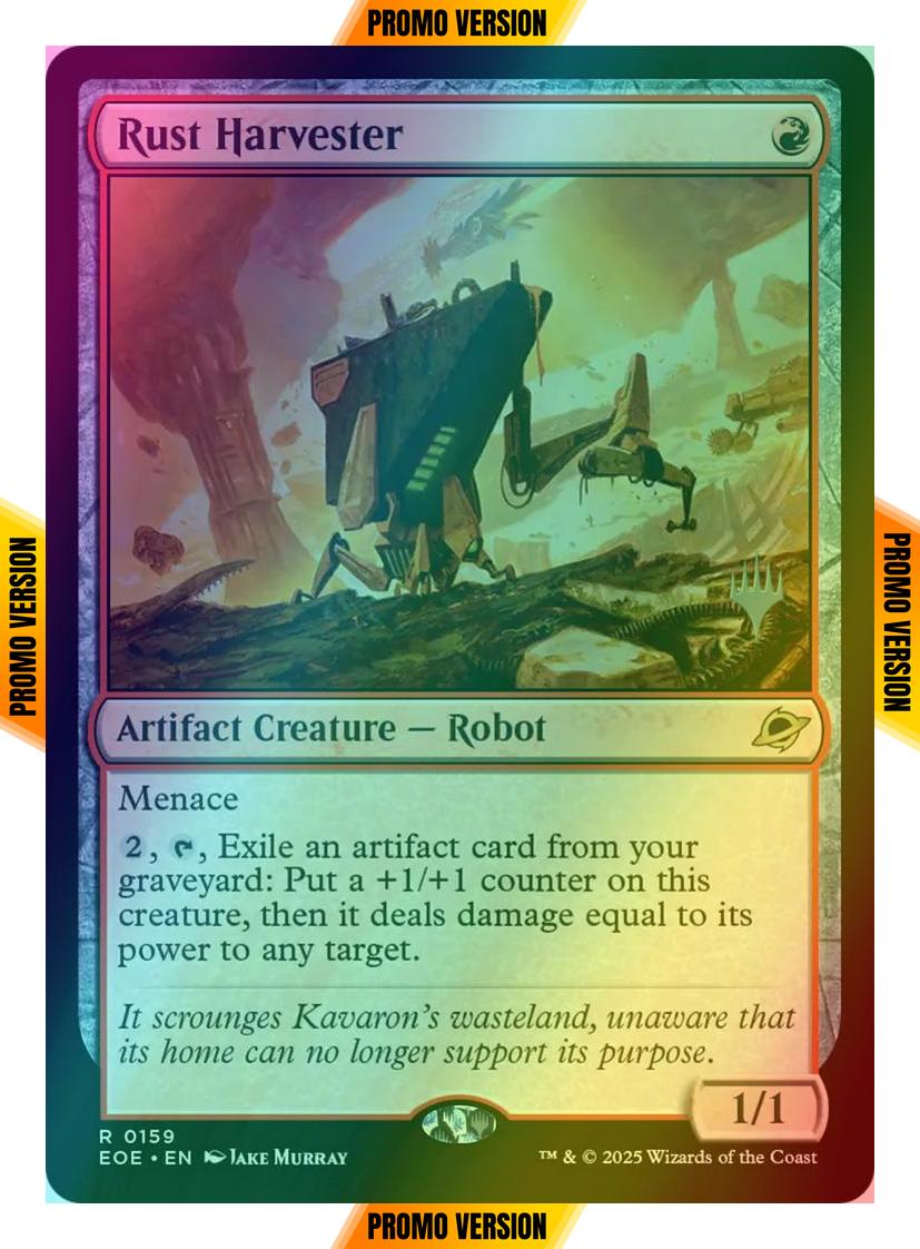 Rust Harvester [159p] [Promo Pack] [Edge of Eternities: Promos] [Foil]