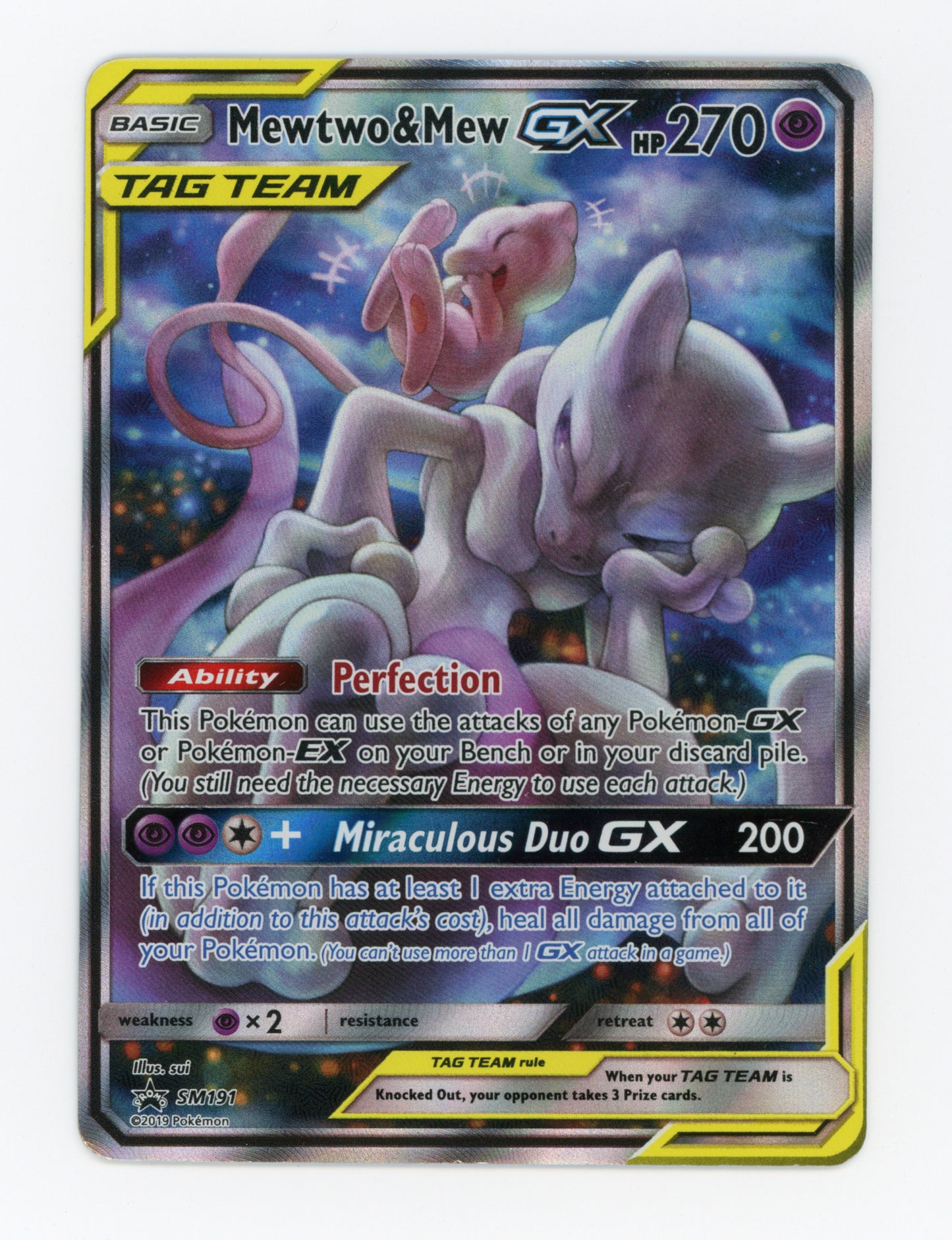 Mewtwo & Mew-GX — Promo — ID 18970