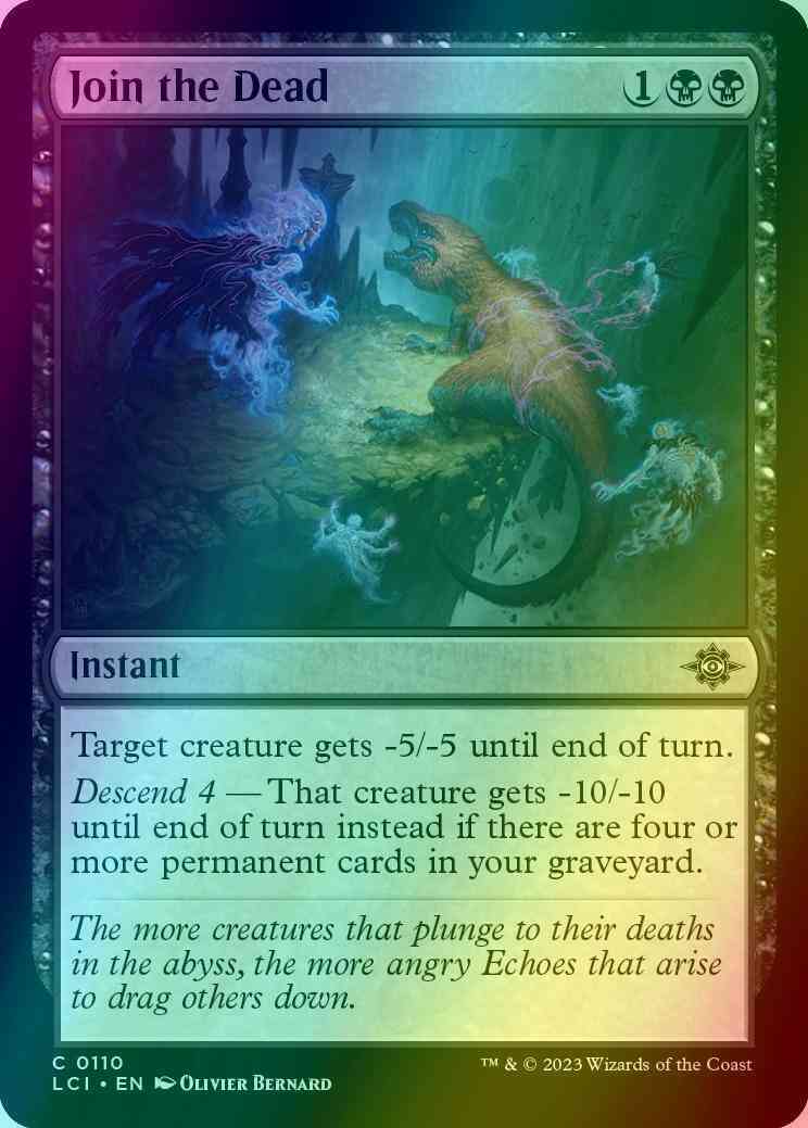 Join the Dead [110] [The Lost Caverns of Ixalan] [Foil]