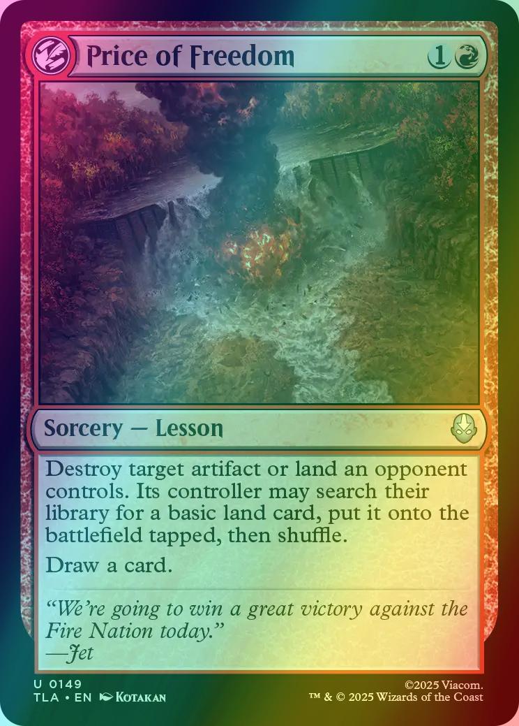 Price of Freedom [149] [Avatar: The Last Airbender] [Foil]