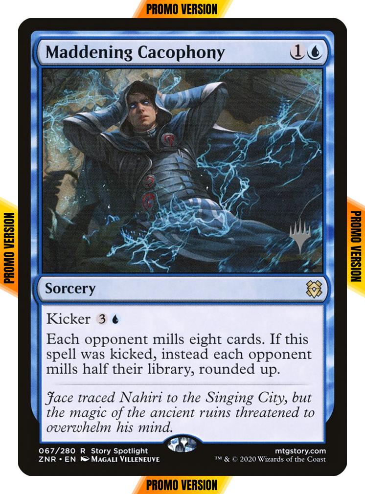 Maddening Cacophony [Promo Pack] [67p] [Zendikar Rising Promos] [Non-Foil]