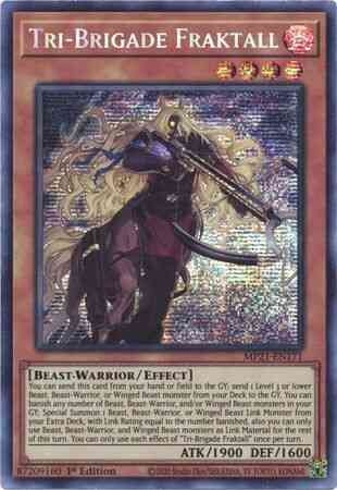 Tri-Brigade Fraktall - MP21-EN171 - Prismatic Secret Rare - 1st Edition