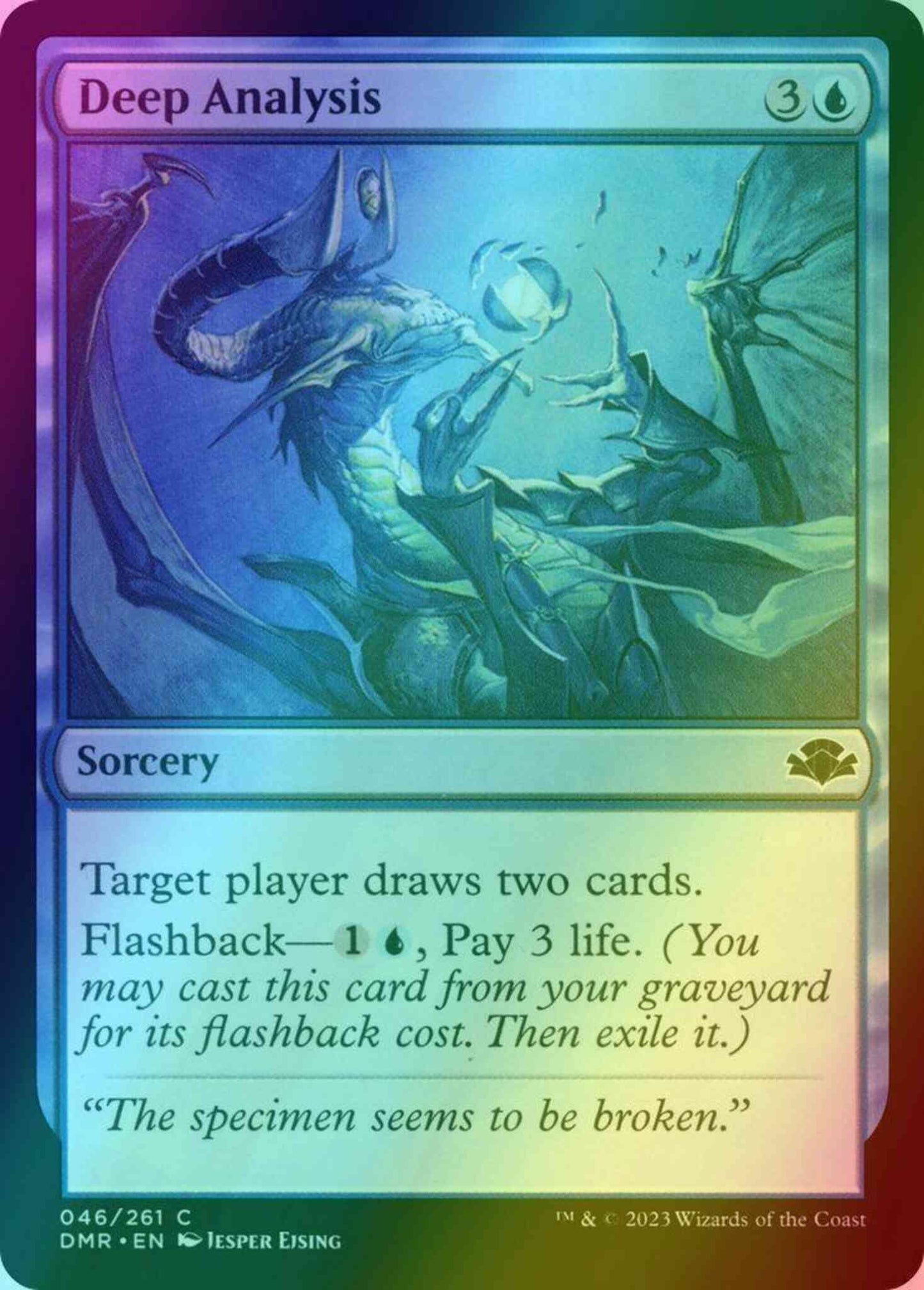 Deep Analysis [46] [Dominaria Remastered] [Foil]