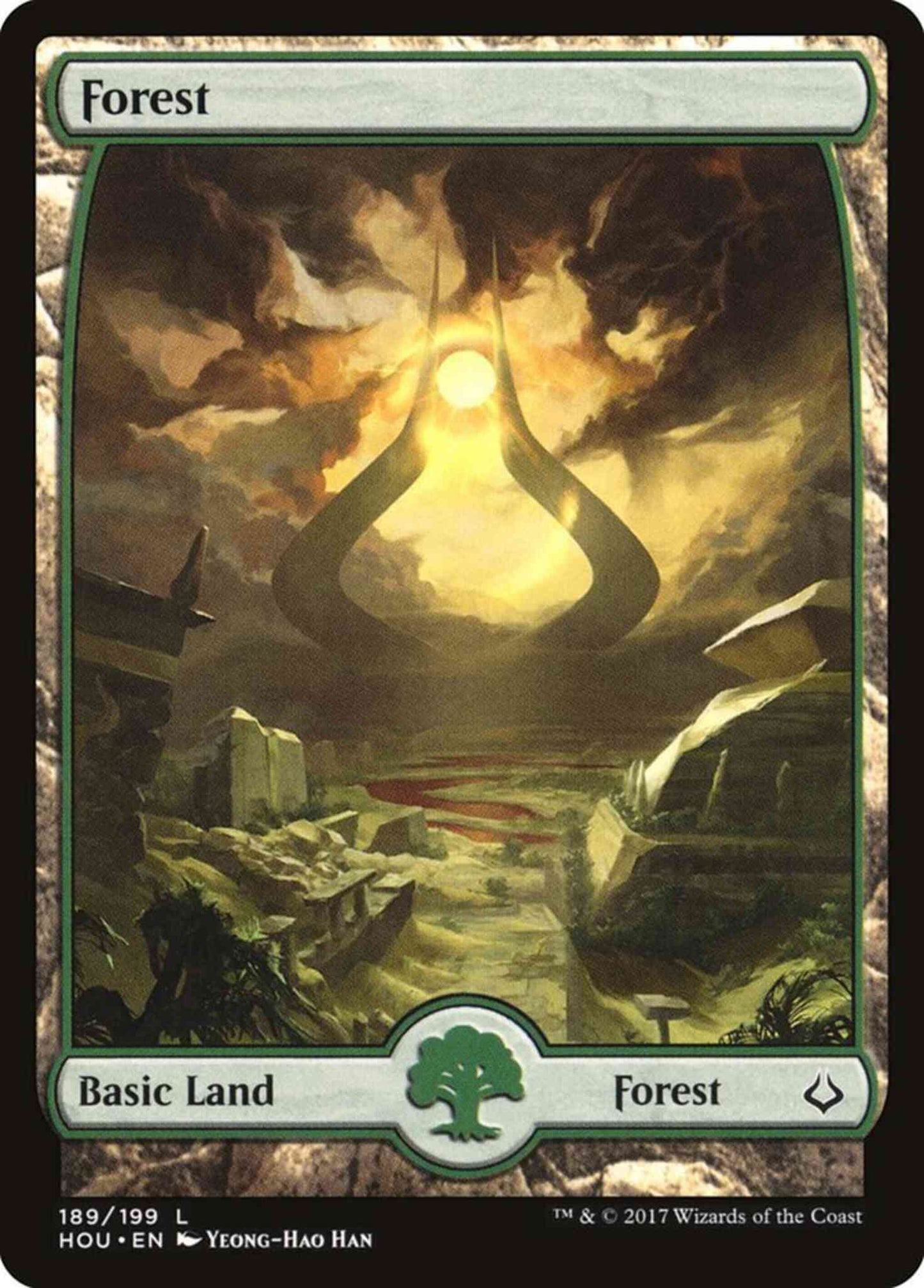 Forest [189] [Full Art] [Hour of Devastation] [Non-Foil]