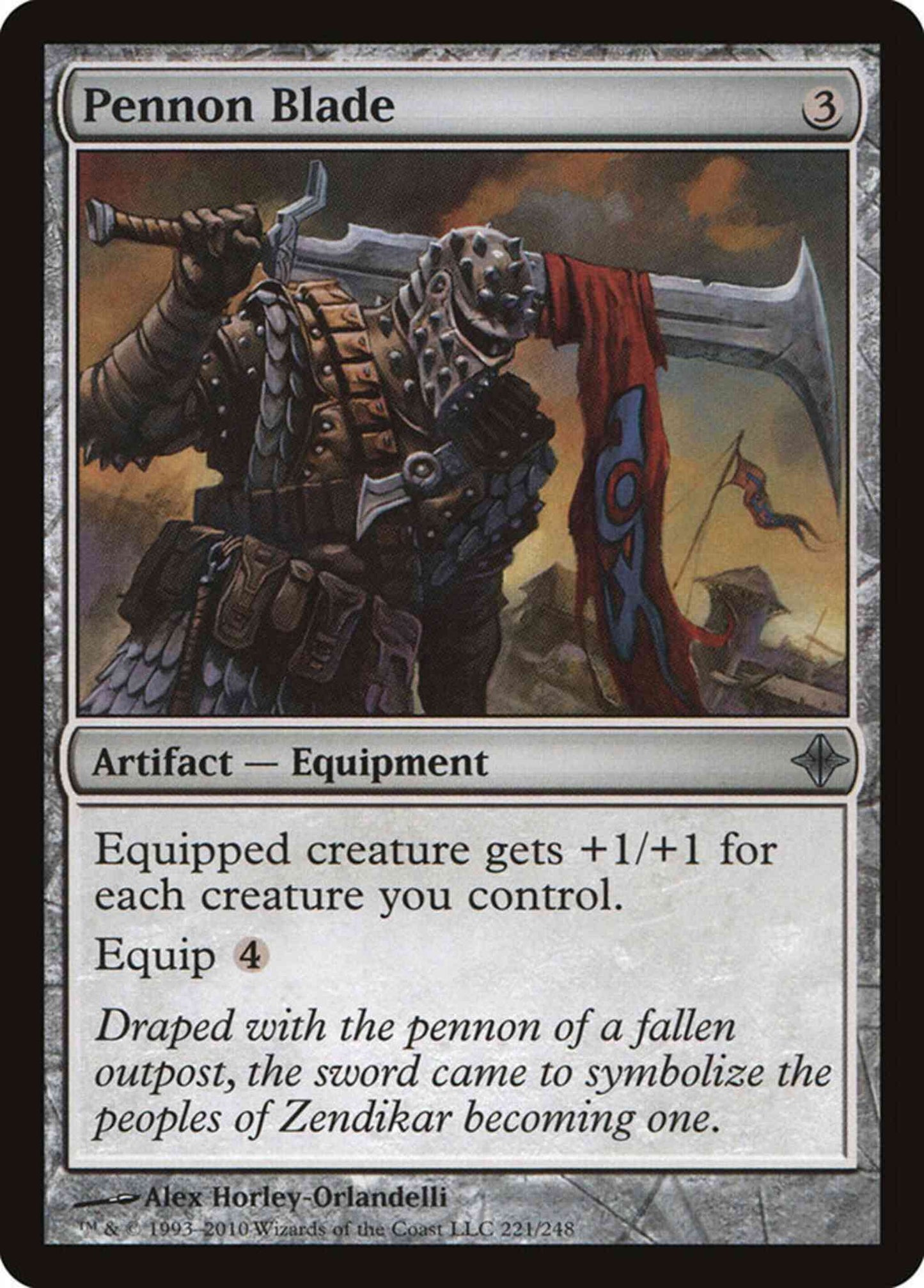 Pennon Blade [221] [Rise Of The Eldrazi] [Non-Foil]