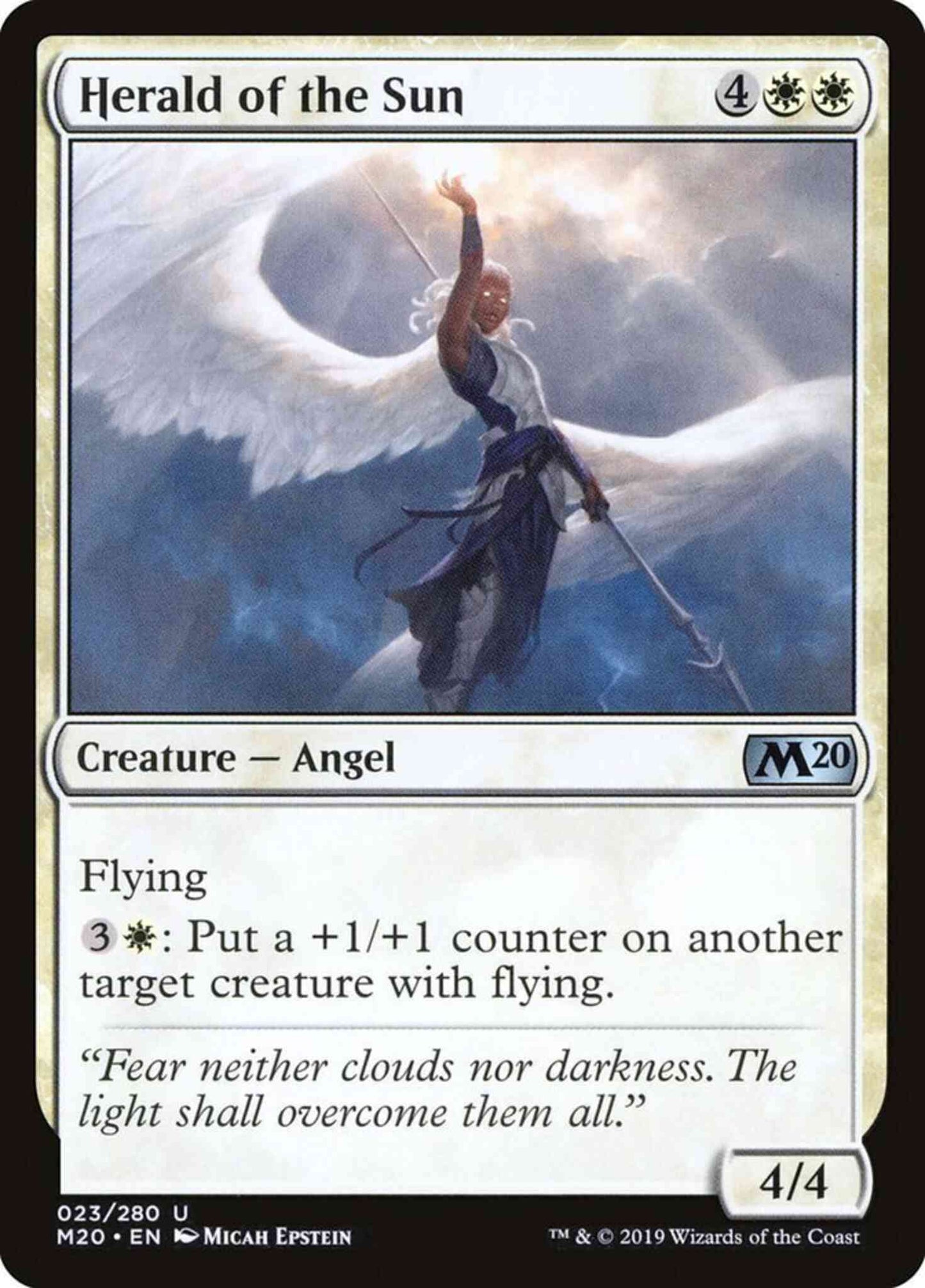 Herald of the Sun [23] [Core Set 2020] [Non-Foil]
