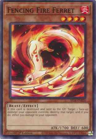 Fencing Fire Ferret - SR14-EN020 - Common - 1st Edition