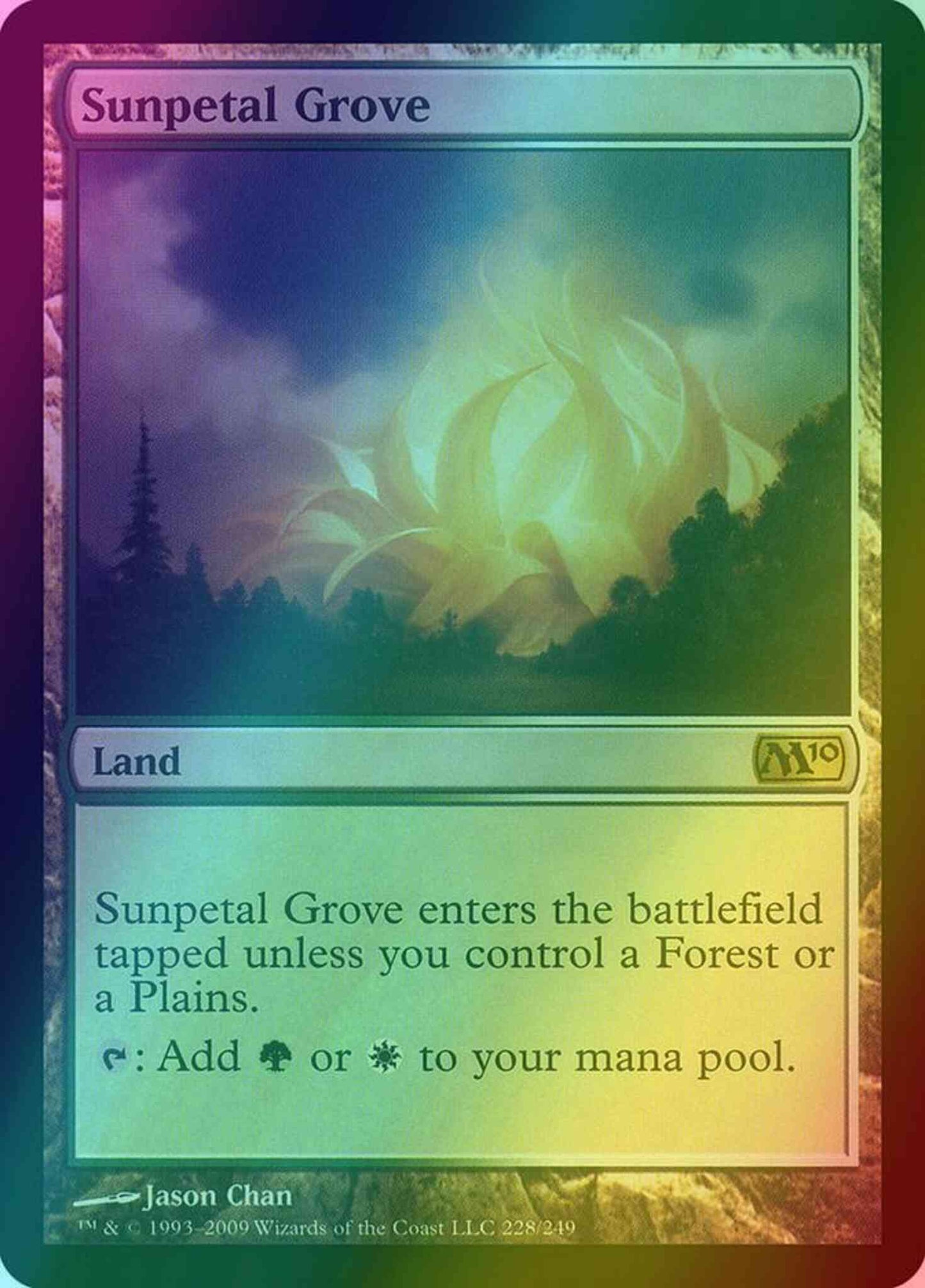 Sunpetal Grove [228] [Magic 2010] [Foil]