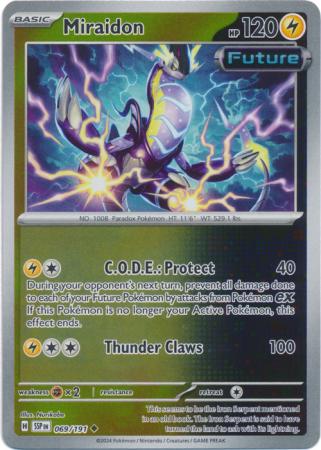 Miraidon - 069/191 - Uncommon [sv08-069] [Reverse Holo]