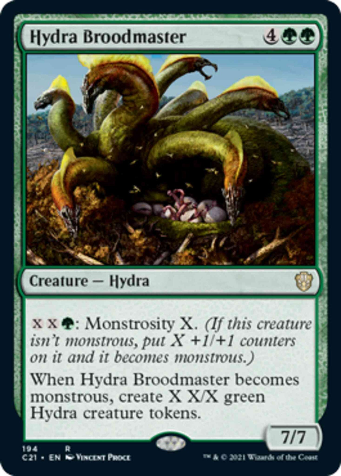 Hydra Broodmaster [194] [Commander 2021] [Non-Foil]