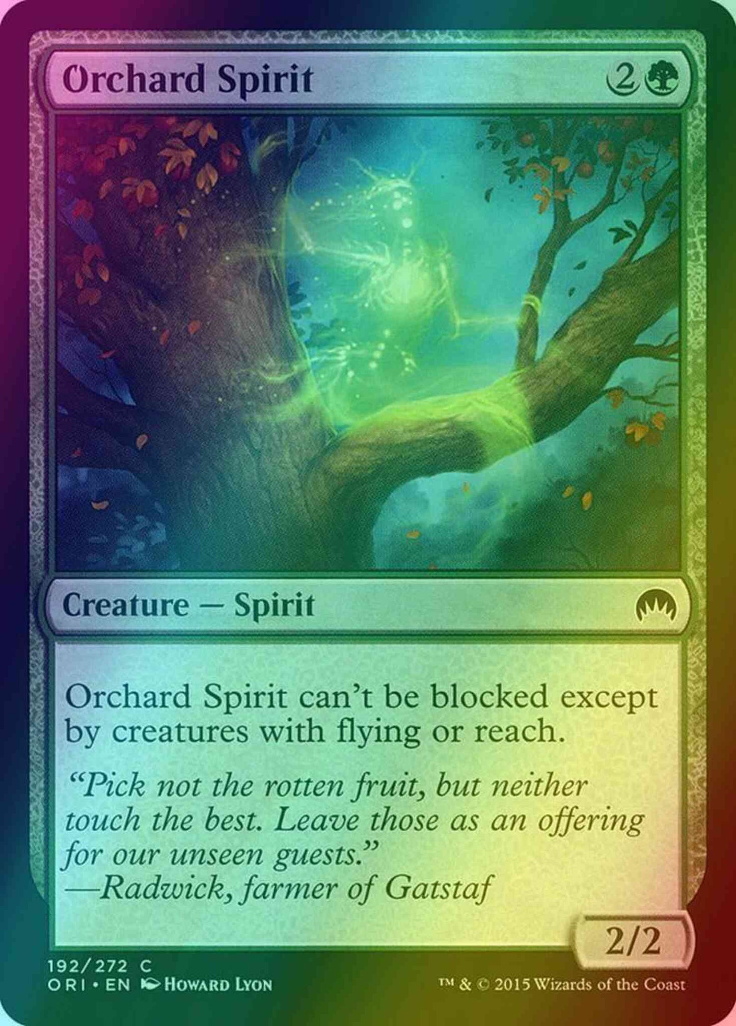Orchard Spirit [192] [Magic Origins] [Foil]