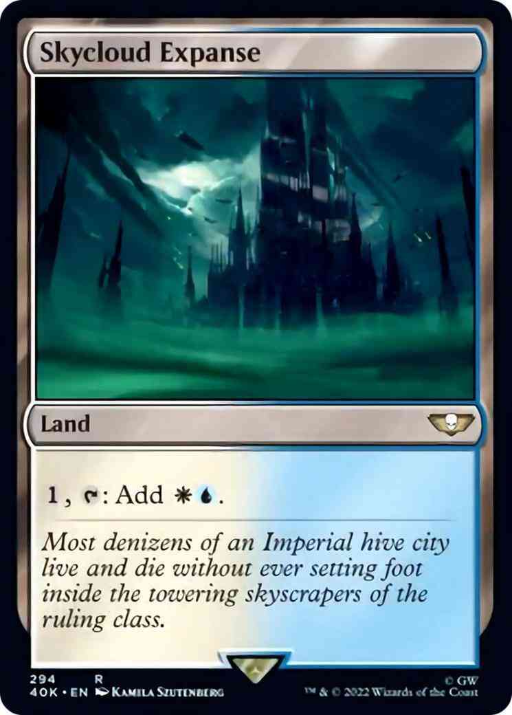 Skycloud Expanse [294] [Universes Beyond: Warhammer 40,000] [Non-Foil]