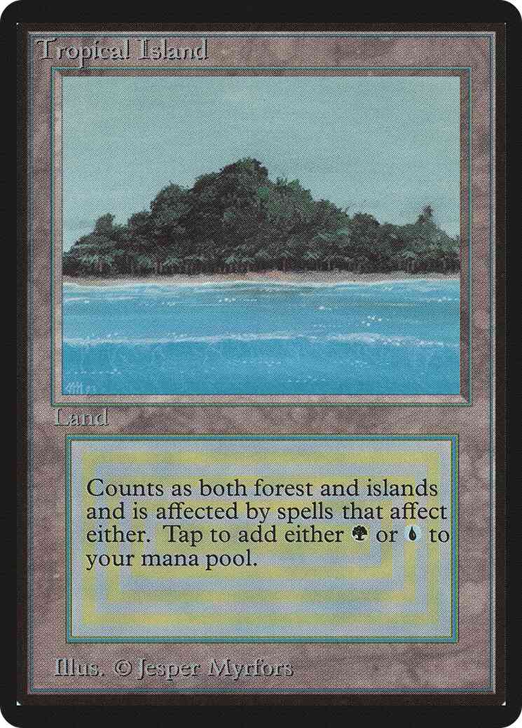 Tropical Island [284] [Limited Edition Beta] [Non-Foil]