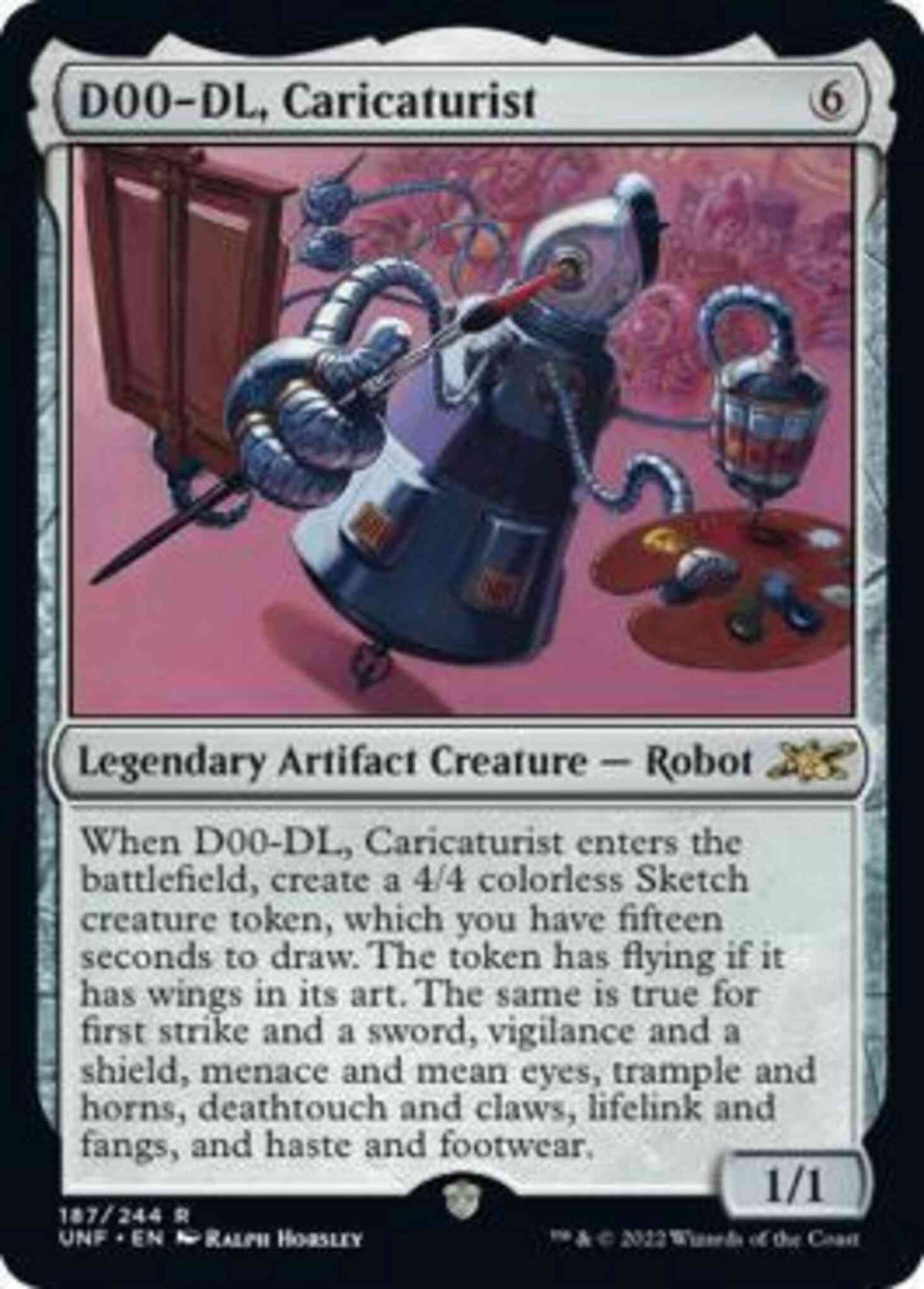 D00-DL, Caricaturist [187] [Unfinity] [Non-Foil]