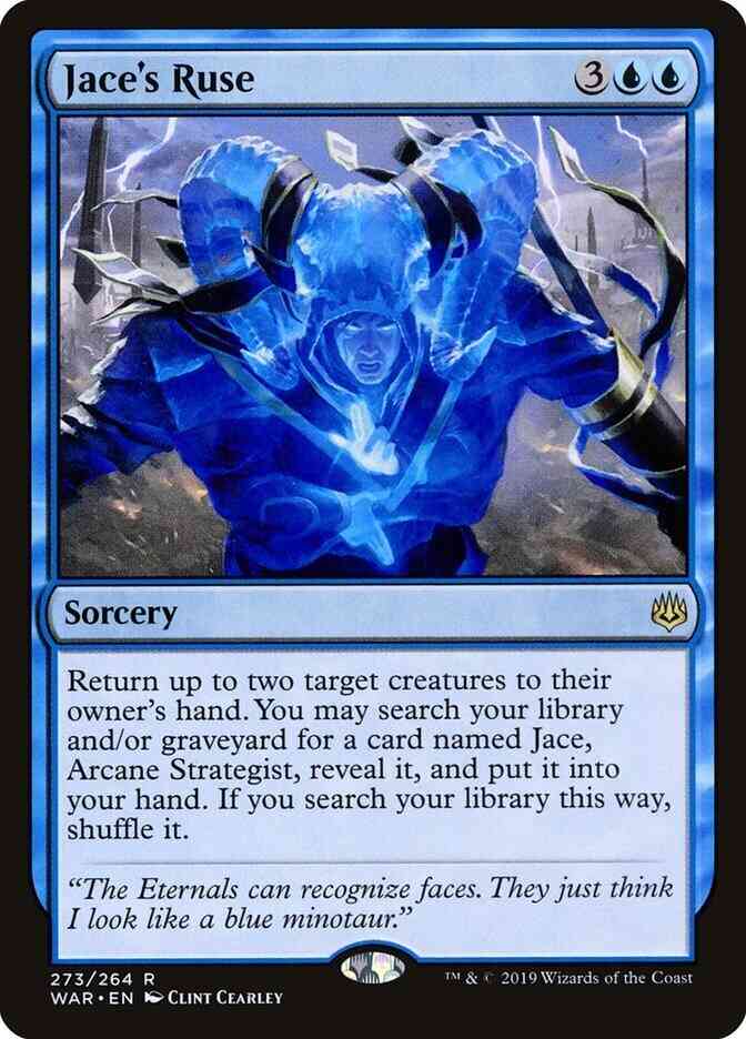 Jace's Ruse [273] [Planeswalker Deck Exclusive] [War of the Spark] [Non-Foil]