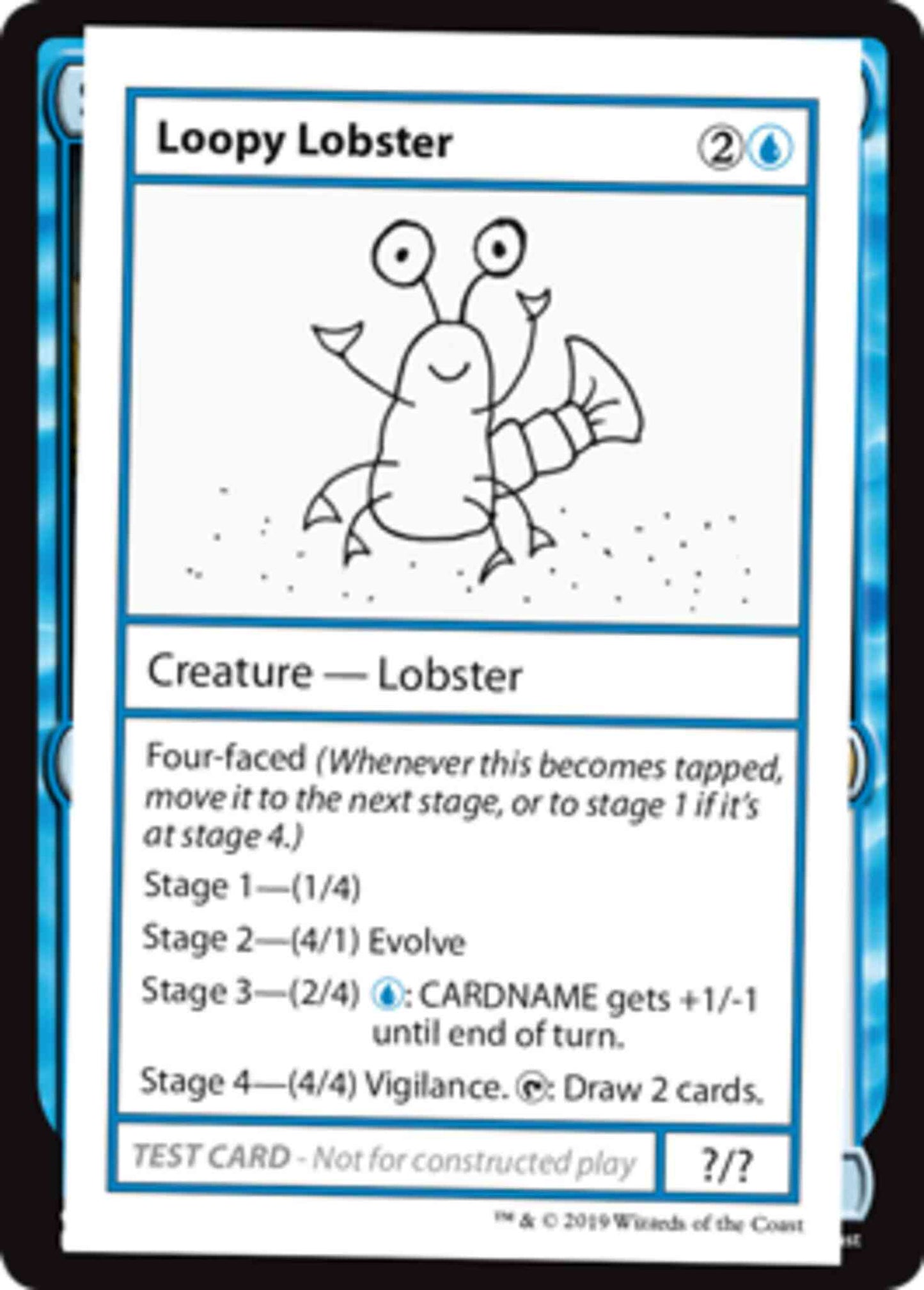 Loopy Lobster - No Symbol [26] [Mystery Booster Playtest Cards 2021] [Non-Foil]