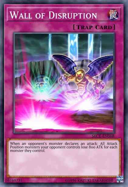 Wall of Disruption - SP15-EN049 - Shatterfoil Rare - 1st Edition