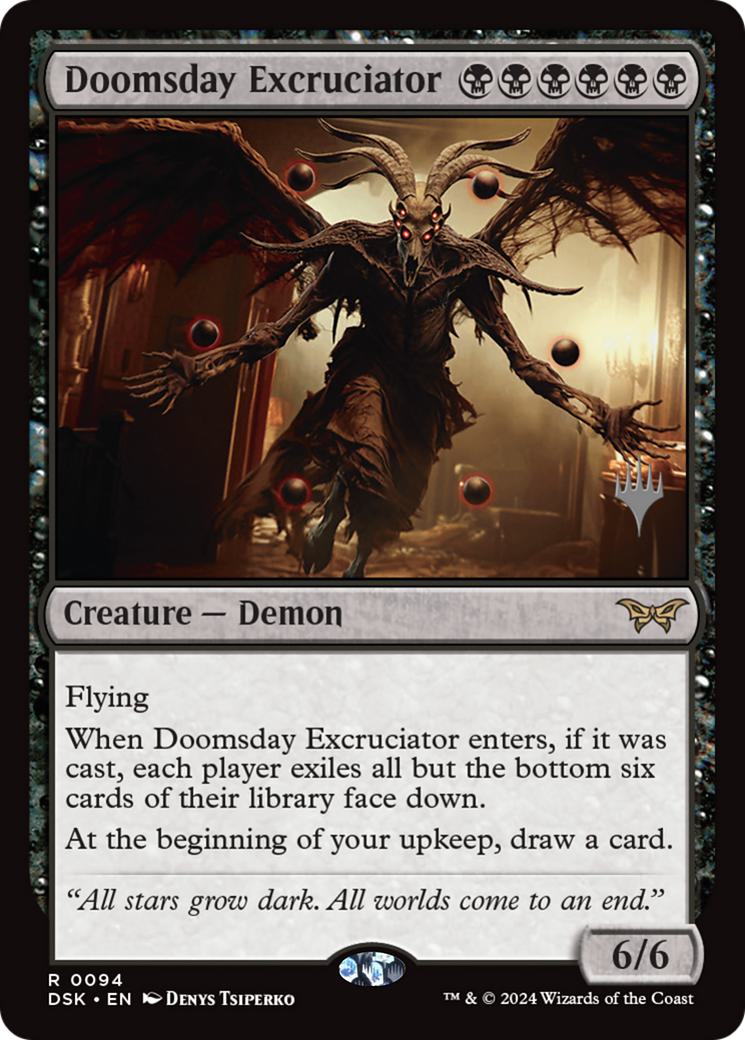Doomsday Excruciator [94p] [Promo Pack] [Duskmourn: House of Horror: Promos] [Non-Foil]