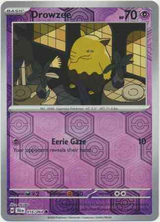 Drowzee - 016/064 - Common [sv065-016] [Reverse Holo]