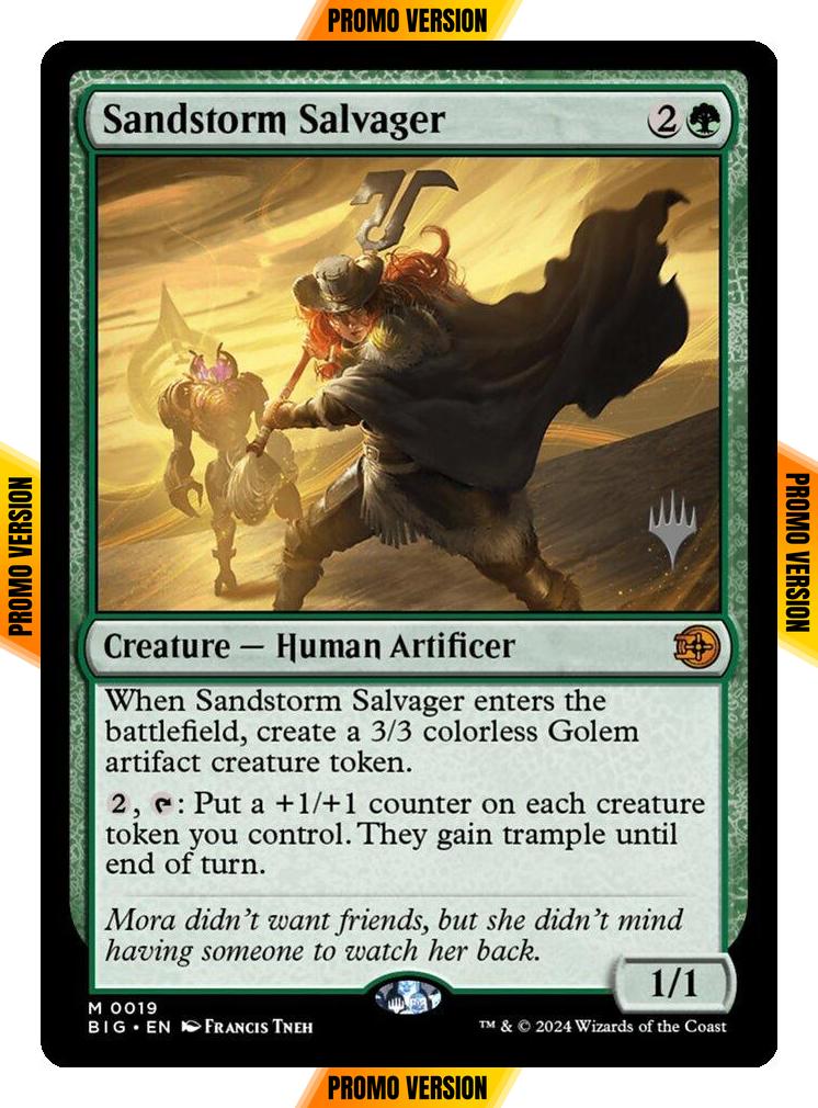 Sandstorm Salvager [19p] [Promo Pack] [The Big Score: Promos] [Non-Foil]