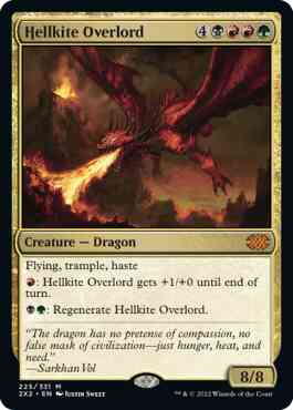 Hellkite Overlord [225] [Double Masters 2022] [Non-Foil]
