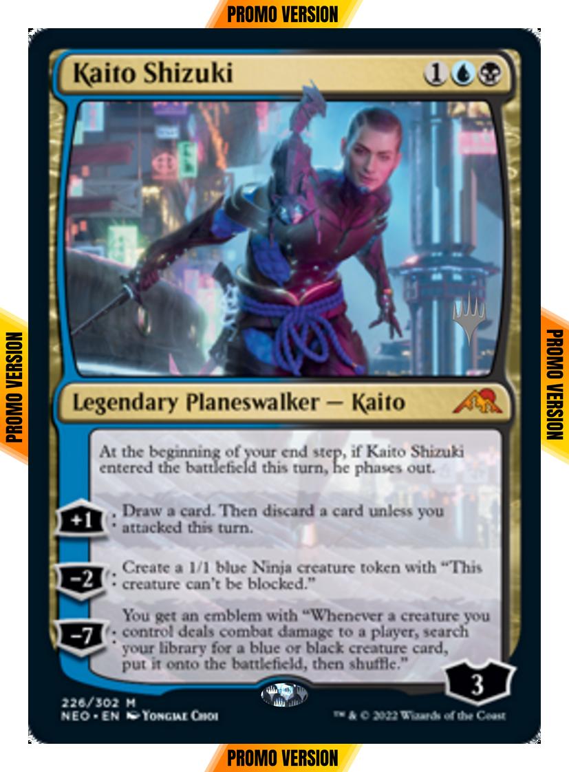 Kaito Shizuki [Promo Pack] [226p] [Kamigawa: Neon Dynasty: Promos] [Non-Foil]