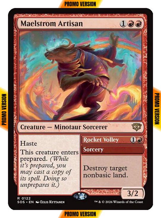 Maelstrom Artisan [122p] [Promo Pack] [Secrets of Strixhaven Promos] [Non-Foil]