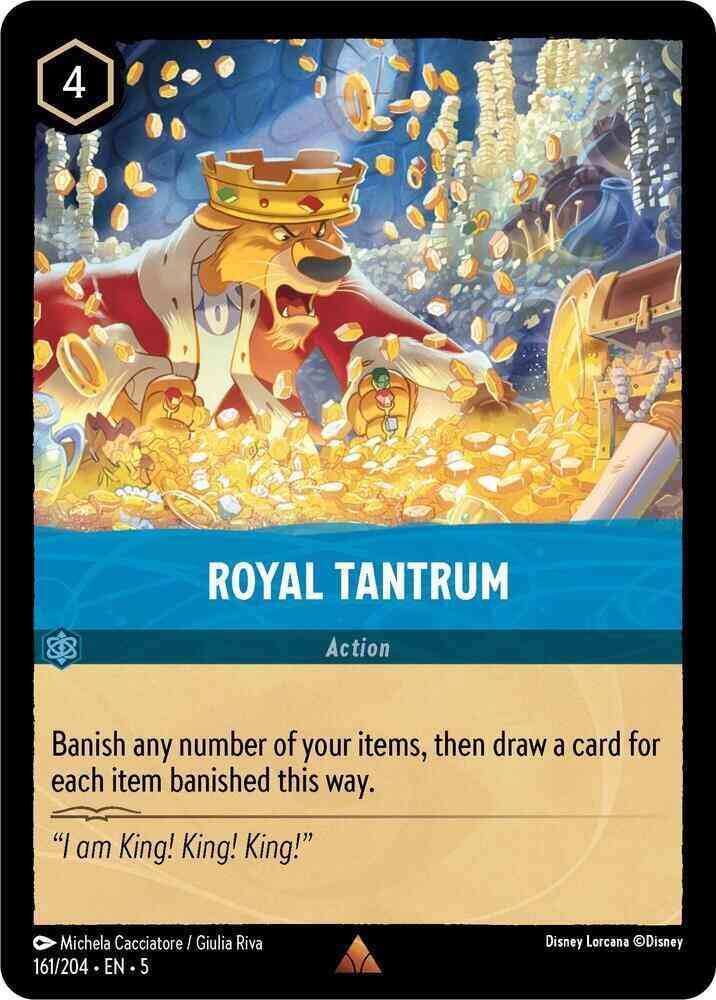Royal Tantrum - 161/204 [Shimmering Skies] [Non-Foil]