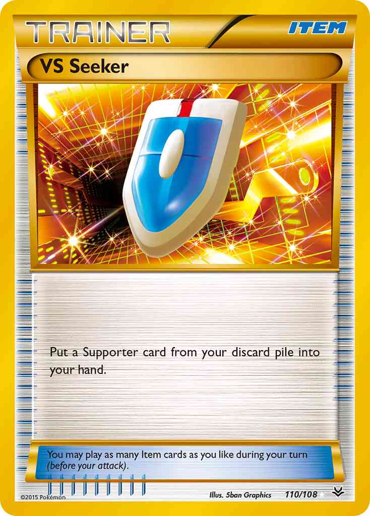 VS Seeker - 110/108 - Rare Secret [xy6-110] [Holo]