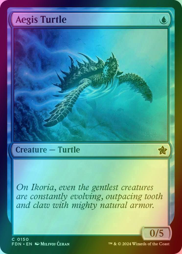 Aegis Turtle [150] [Foundations] [Foil]