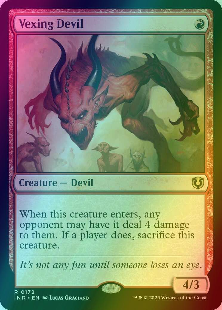 Vexing Devil [178] [Innistrad Remastered] [Foil]