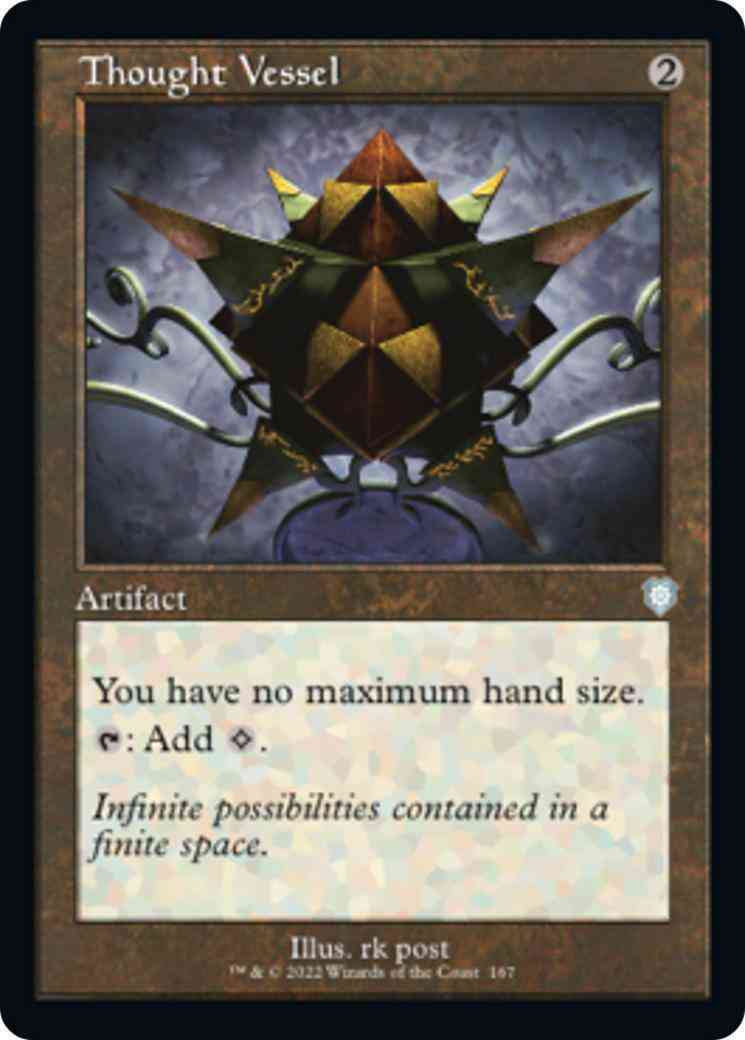 Thought Vessel [167] [Retro Frame] [The Brothers' War: Commander] [Non-Foil]