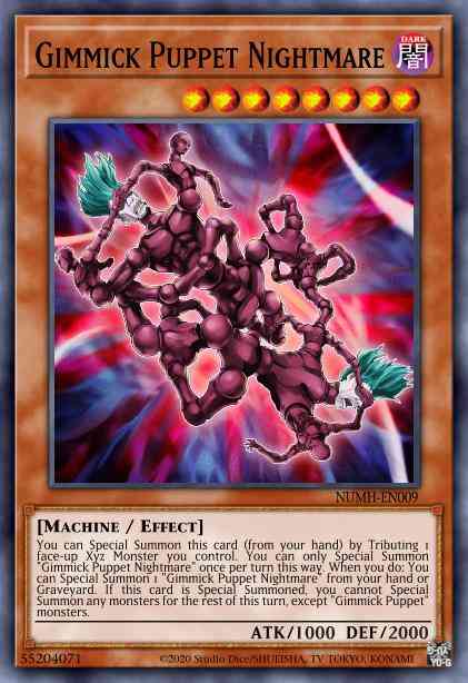 Gimmick Puppet Nightmare - NUMH-EN009 - Super Rare - 1st Edition