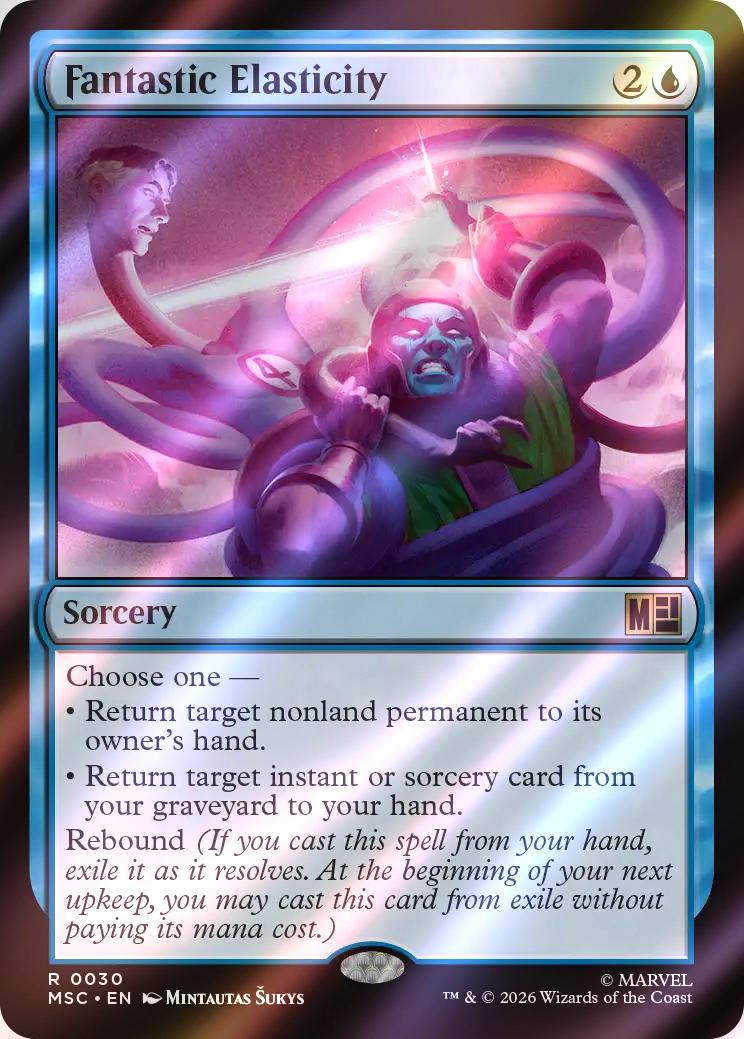 Fantastic Elasticity [30] [Marvel Super Heroes: Commander] [Surge Foil]