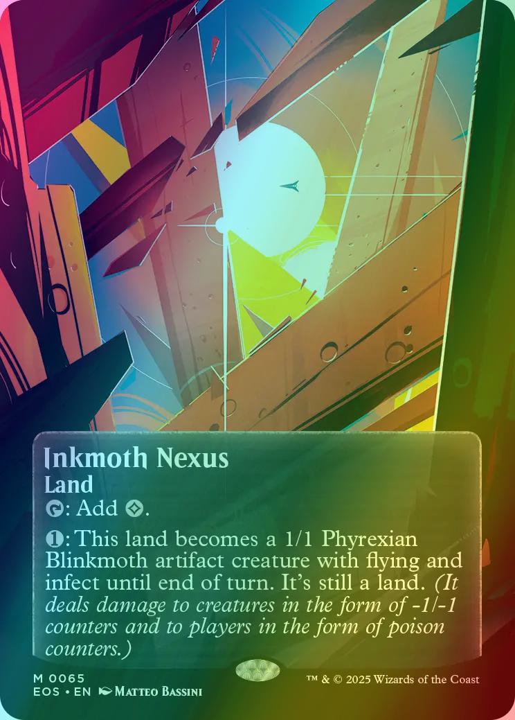 Inkmoth Nexus [65] [Borderless] [Poster] [Edge of Eternities: Stellar Sights] [Foil]