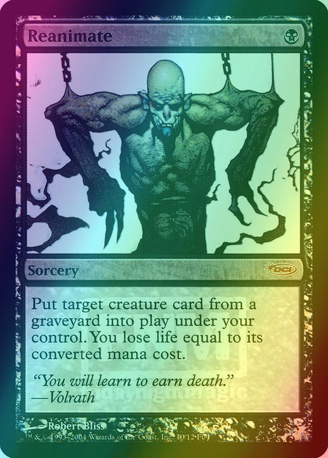 Reanimate [10] [Friday Night Magic 2004] [Foil]