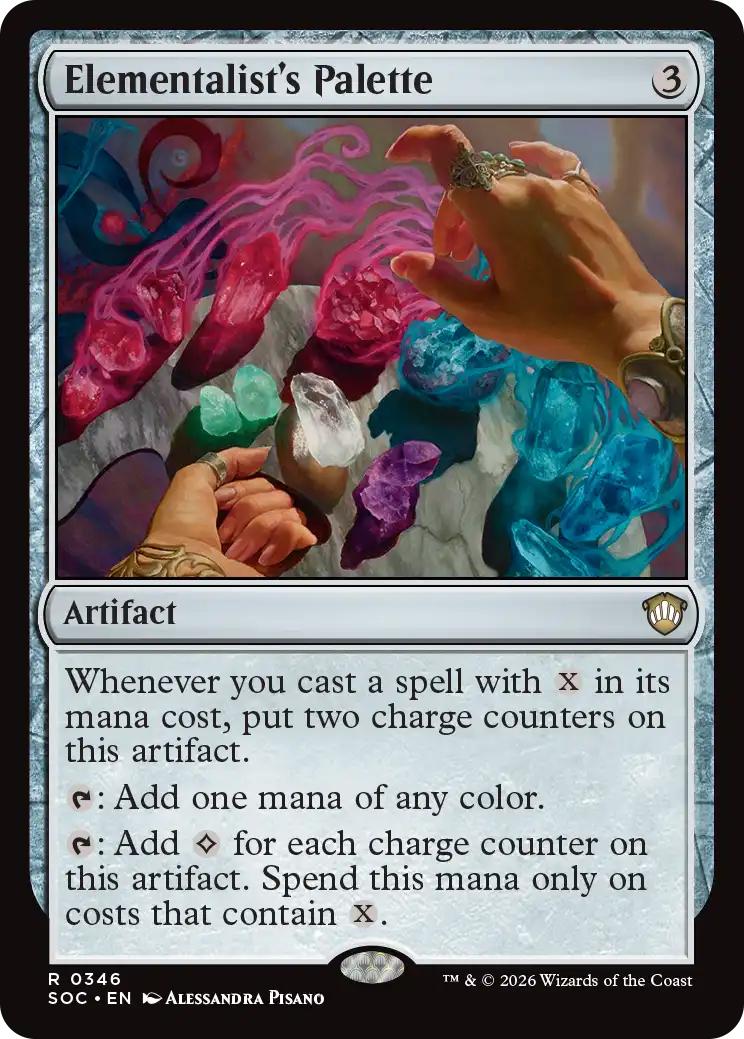 Elementalist's Palette [346] [Secrets of Strixhaven: Commander] [Non-Foil]