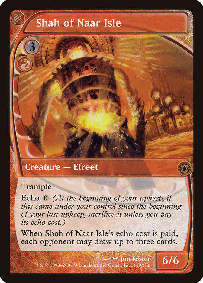 Shah of Naar Isle [119] [Future Sight] [Non-Foil]