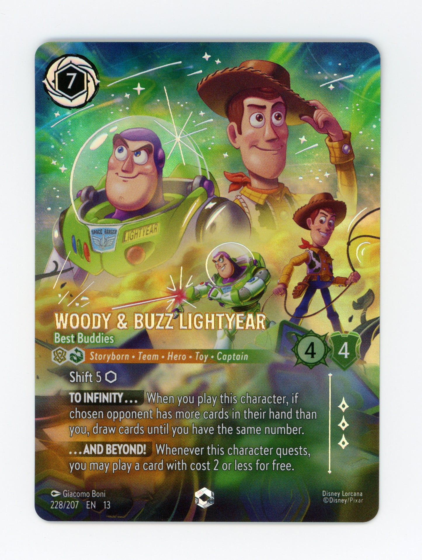 Woody & Buzz Lightyear - Best Buddies — Enchanted|Holofoil — ID 19663