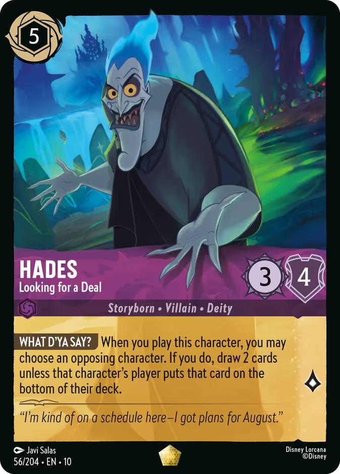 Hades - Looking for a Deal - 56/204 [Whispers in the Well] [Non-Foil]