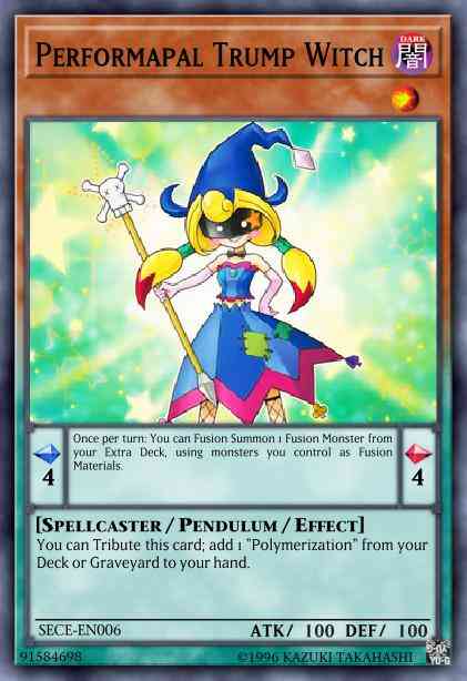 Performapal Trump Witch - FUEN-EN048 - Super Rare - Unlimited