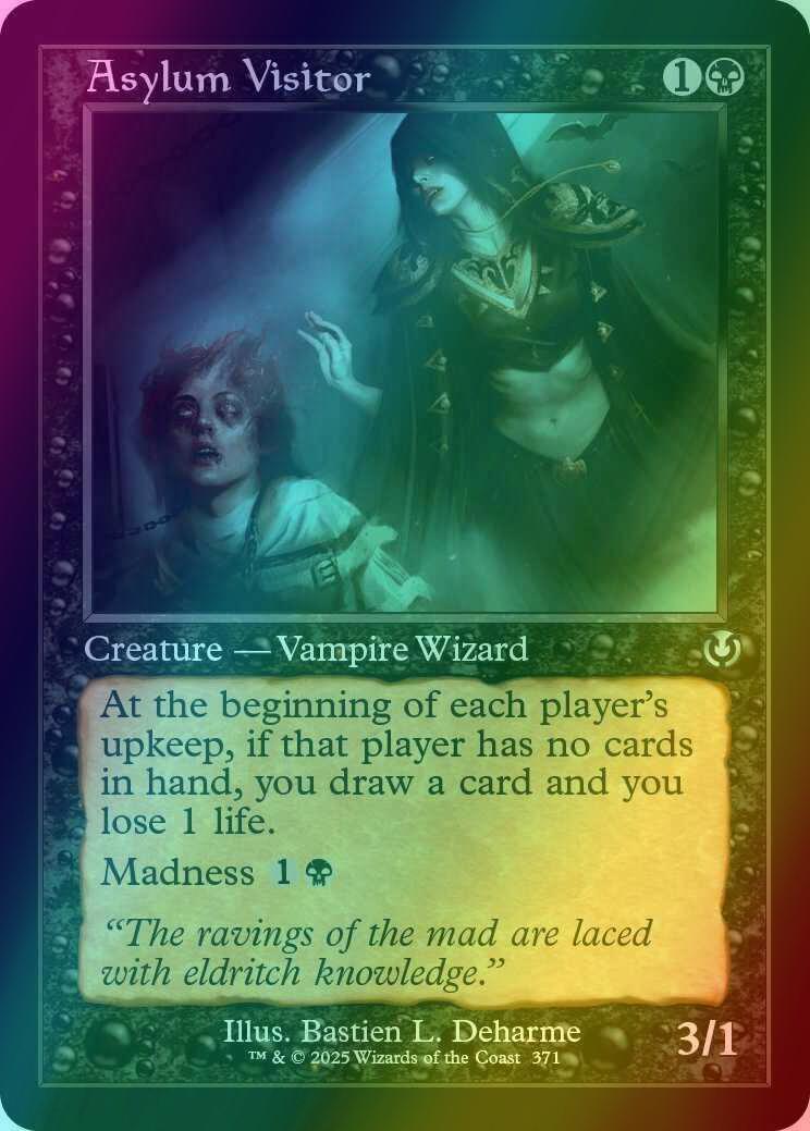 Asylum Visitor [371] [Retro Frame] [Innistrad Remastered] [Foil]