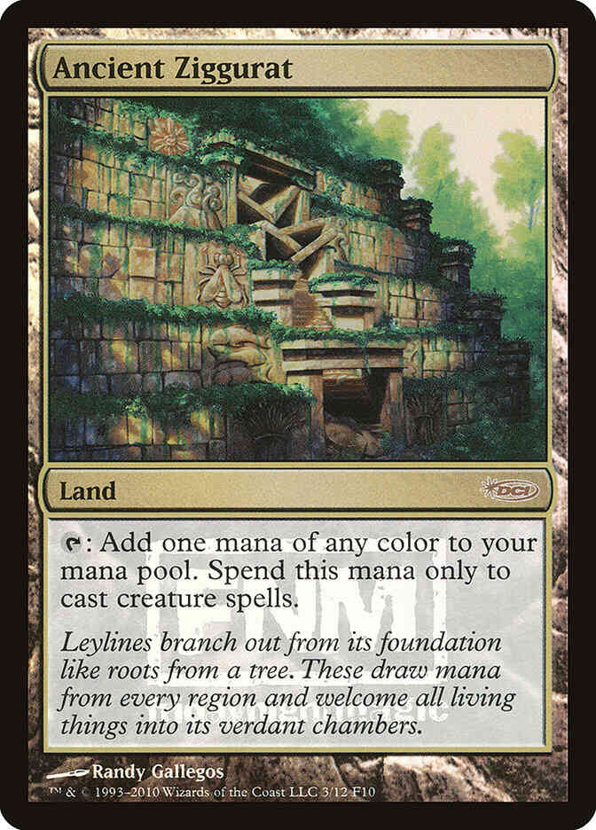 Ancient Ziggurat [3] [Friday Night Magic 2010] [Foil]